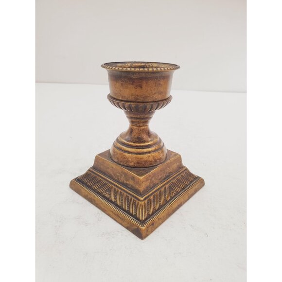 Vintage brass candlestick holder - vintage brass - candlestick - vintage… - Picture 10 of 10